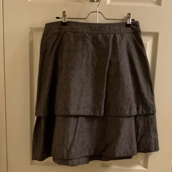 Anthropologie Postage Stamp 9-H15 STCL skirt - Picture 9 of 14